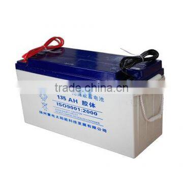 solar battery 12v135Ah battery