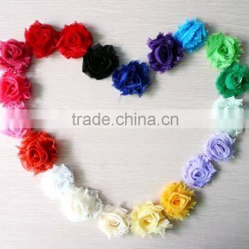 Mini Delicate Chiffon Shabby Flower