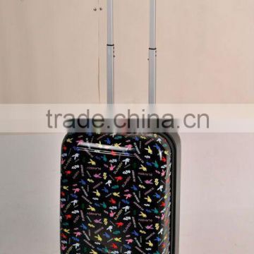 Set of 3 ABS Luggage with printing