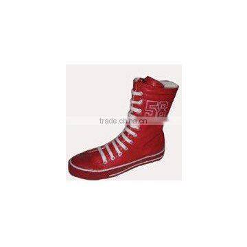 women's fashion canvas boot