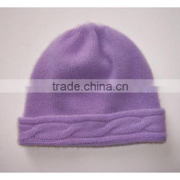 Plain Winter Knitted Cap,hat and cap