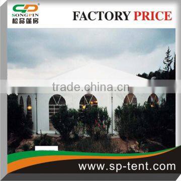 octagon tent with luxury linings for wedding party events