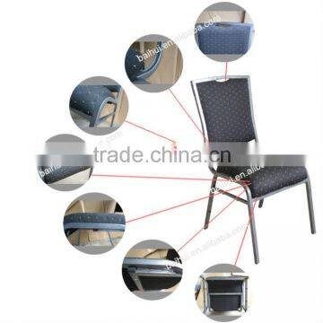 Fabric Upholstery BH-G3102 Modern Stackable Restaurant Chair photo-3
