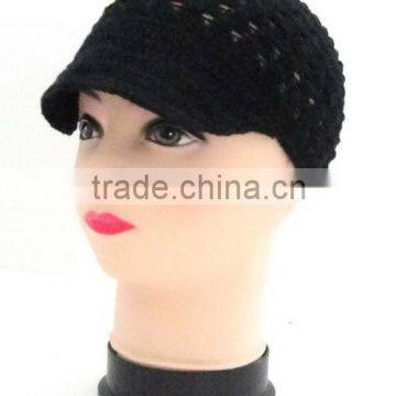 Multi colors crochet hat,child newsboy cap