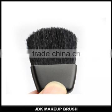 Alibaba hot sell cheap price goat hair mini flat handle blush brush