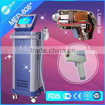 KES diode laser 808nm hair removal machine used in beauty salon