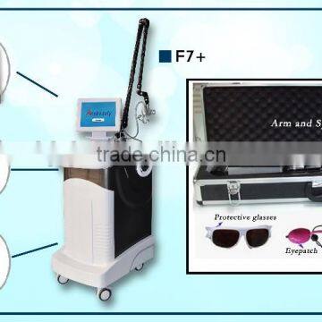 530-1200nm Hot Sale Model F7+ Fractional 8.0 Inch Skin Whitening Co2 Laser Equipment Vaginal Fractional Laser Professional photo-3