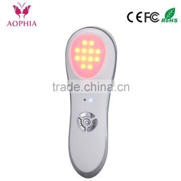 2016 mini led light therapy beauty device for salon use Vibration +Photo LED therapy beauty device