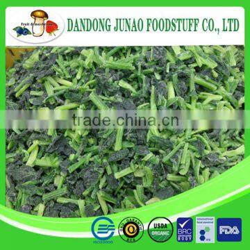 fresh frozen IQF Grade A Bulk Packaging spinach