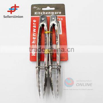 2016 newest design No.1 Yiwu agent commission agent High Quality Multifunction Stainless Steel Food Tongs/Clip