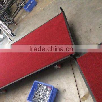 trolley for table---strong frame+good quality plywood+carpet