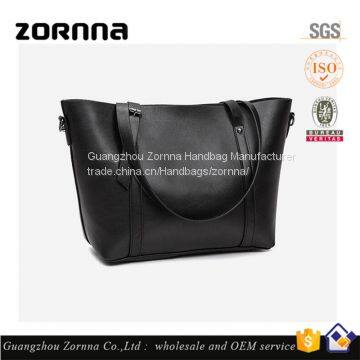 Zornna 2017 Latest Models European Microfiber Large Fashion Tote Mature Leather Shoulder Women Handbags photo-3