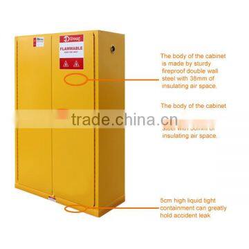 30gal Laboratory Use Fireproof Flammable Chemical Storage Cabinet , Chemical Safety Cabinet photo-2