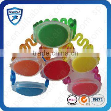 Customized plastic Flexible reusable rfid silicone wristband for Event access control