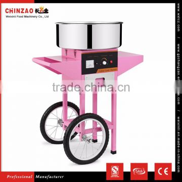 Full Automatic Used Electric Cotton Candy Floss Machine Cart