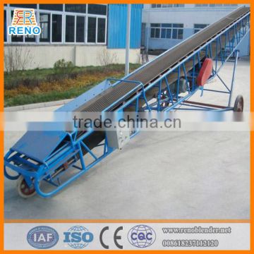 Portable steel conveyor belt with electric motoe and low price