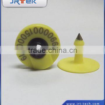 134.2HKZ animal rfid Ear tag conform to ISO11784/11785 used for pasture livestock management