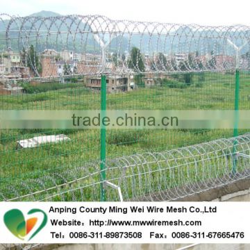 pvc&galvanized Anti-climb 358 Fence