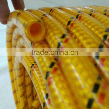 clear pvc transparent high pressure spray pvc braided hose pipe