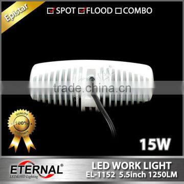 15W 5.5in Single Row Light Bar Truck Tractor Trailer 4x4 Powersports Spot Led Work Light Lamp photo-4