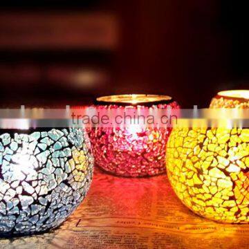 Glass Mosaic Candle Holder Passed CE,CQC and ROHS photo-5