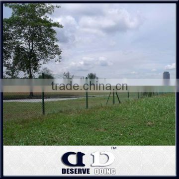 Galvanized & PVC coated chain link fence