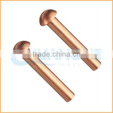 Factory Supply Best Price Low-profile Flat Head Solid Rivets photo-5