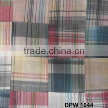 swiss madras cotton patchwork handmade pure fabric