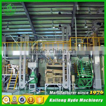3 t/h Lentils green peas processing plant for Course grain processing