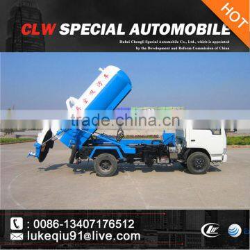 Dongfeng small 4*2 5500L Sewage Suction Truck