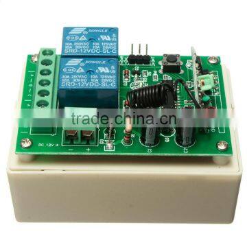 Universal 433mhz Wireless Gate Garage Door Opener Remote Control Transmitter Kit + Key photo-6