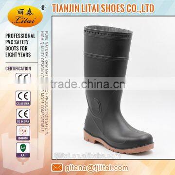 Plastic safety boots pvc work shoes