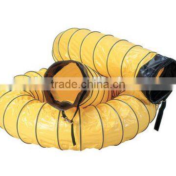 Fire Resistance PVC Air Duct/Flexible Duct in Yellow Color