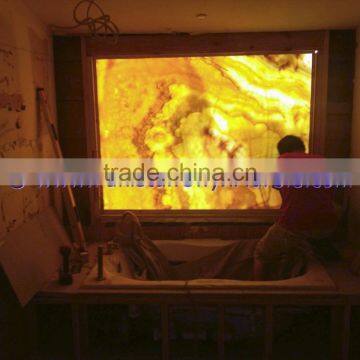 UNIQUE DESIGN Natural Color BACKLIT ONYX BATHROOM VANITYTOPS & SINKS photo-2