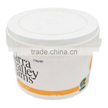 PP Disposable Yogurt Plastic Cups With Lid,Frozen Yogurt Cup With Handle photo-2