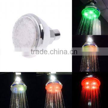 LED Glowing Electric Shower Head, Automatic LED Color Changing Temperature Sense LED Shower Head For Wholesale