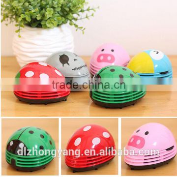 Plastic Office Portable Battery Powered Mini Desktop Vacuum Cleaner photo-2