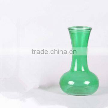 decorative glass vase with spray