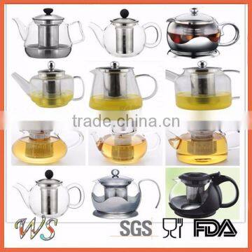 Wholesale Heat Resistant Glass Teapot photo-3