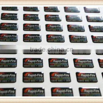 3D / Convex STICKERS and Self Adhesive and Durable and Great Promotion of Your Product !