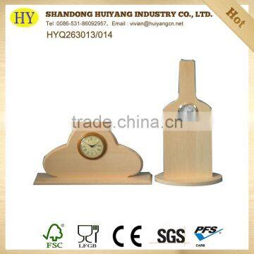 Unfinished Wholesale Home Decoration Wooden Clock photo-4