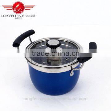 Insulation Handle Cheap Stainless Steel Cookware Pot Sets photo-3