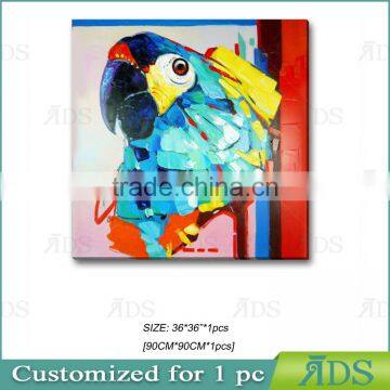 Abstract Birds Oil Painting On Canvas photo-4