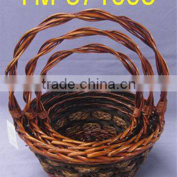 Cheap Willow Basket Round Shape