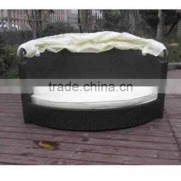 Poly Rattan Canopy Pet Bed photo-4