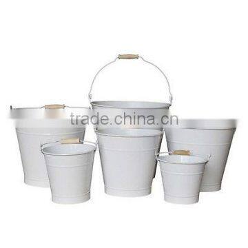 5L galvanized tin pails with color coating