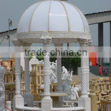 2015 New Design Garden Marble Column Gazeboe photo-4
