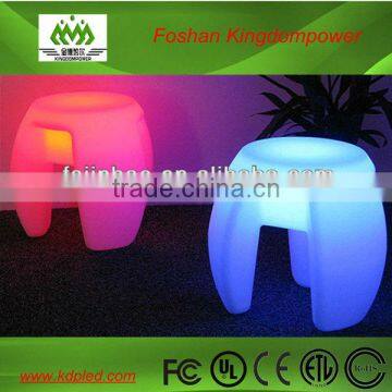 Color changing rechargeable outdoor led seat chair