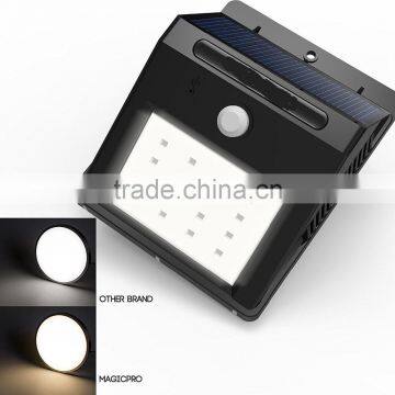 High Quality 16 Led Solar Outdoor Light Panel Powered Lamp photo-2