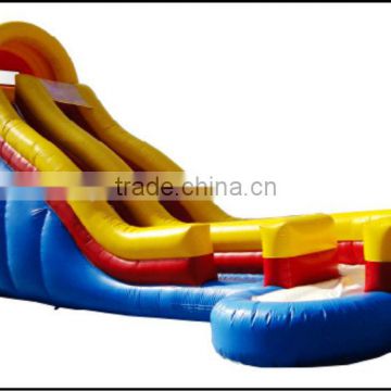 (HD-9404)Light Up Your Dream!Hot Sale Kids Colorful Commercial Inflatable Bounce Slide